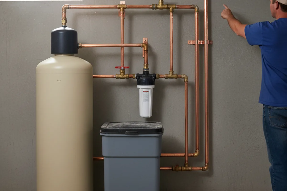 Whole-house water treatment system installed in Preston